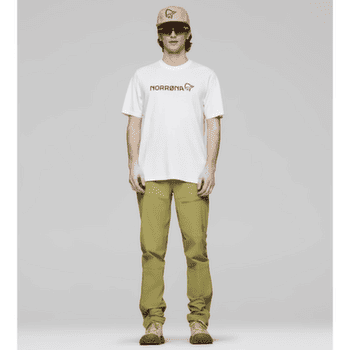 Koszulka z krótkim rękawem Norrona /29 cotton Norrona viking T-Shirt Men Golden Lime