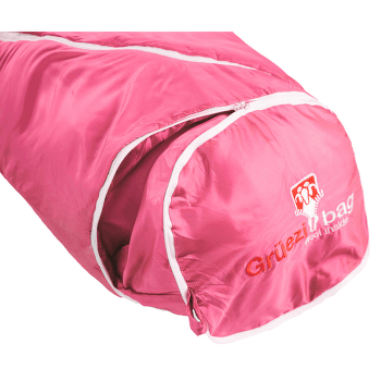 Śpiwór Grüezi bag Biopod Wolle Kids World Traveller Claret Red