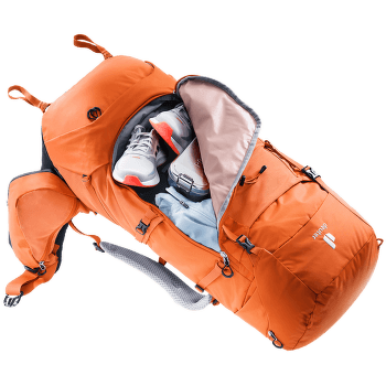 Plecak deuter Aircontact Core 55+10 SL paprika-graphite
