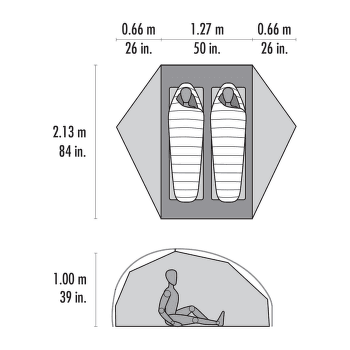 Stan MSR FreeLite 2 Green Tent V3
