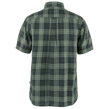 Koszulka z krótkim rękawem Fjällräven Övik Travel Shirt SS Men Dark Navy-Patina Green