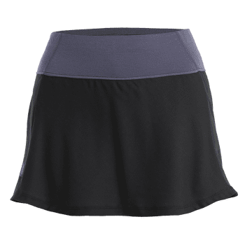 Spódnice Icebreaker Merino 125 Cool-Lite Active Skort Women BLACK/GRAPHITE/CB