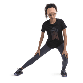 Koszulka z krótkim rękawem Icebreaker Merino 125 Cool-lite™ Sphere III SS Tee Peak Sprint Women Black