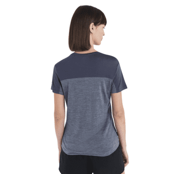 Koszulka z krótkim rękawem Icebreaker Merino 125 Cool-Lite Sphere III SS Tee Colour Block Women PASSION HTHR/PASSION/CB