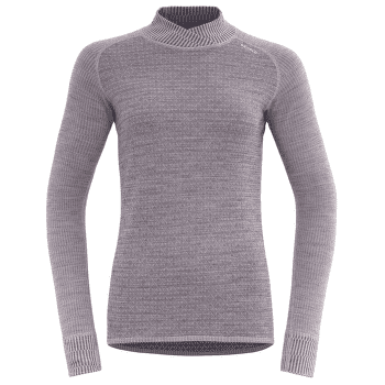 Koszulka z długim rękawem Devold Kvitegga Merino 230 Cross Neck Women 167A ORCHID
