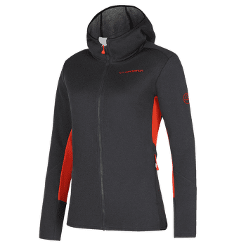 Bluza La Sportiva COSMIC HOODY Women Carbon/Cherry Tomato