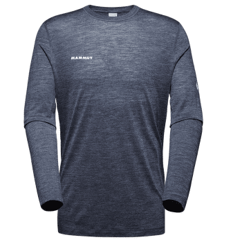 Koszulka z długim rękawem Mammut  Tree Wool FL Longsleeve Men marine melange 5784