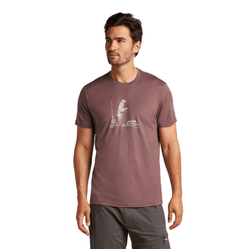Koszulka z krótkim rękawem Icebreaker Merino 150 Tech Lite SS Tee Polar Paddle Men BLUE ASH
