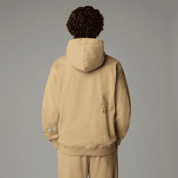 Bluza The North Face UNISEX MOUNTAIN CLEANUP OVERSIZED HOODIE Khaki Stone