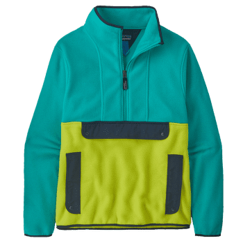 Pulower (zapięcie 3/4) Patagonia Synchilla Fleece Anorak Pullover Phosphorus Green