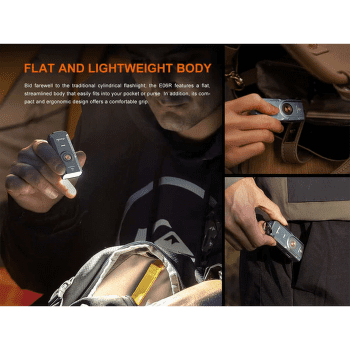 Latarka Fenix Rechargeable Flashlight E06R Turquoise