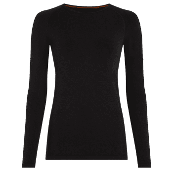 Koszulka z długim rękawem Icebreaker Merino 260 ZoneKnit™ Seamless LS Crewe Women BLACK
