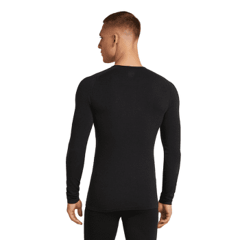 Koszulka z długim rękawem Icebreaker Merino 260 ZoneKnit™ Seamless LS Crewe Men BLACK