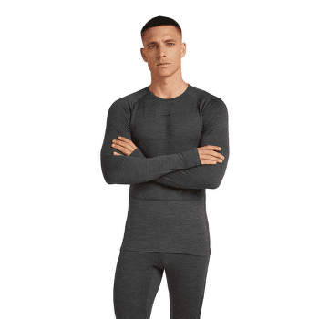 Koszulka z długim rękawem Icebreaker Merino 260 ZoneKnit™ LS Crewe Men JET HTHR-011