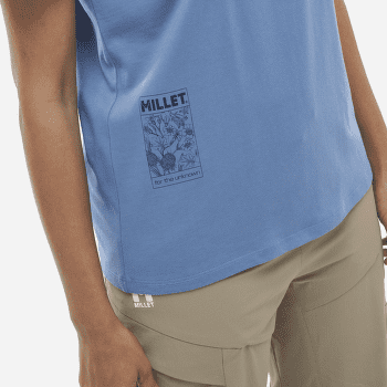 Koszulka z krótkim rękawem Millet CHAMONIX FLOWER T-SHIRT SS WOMEN BOTTLE