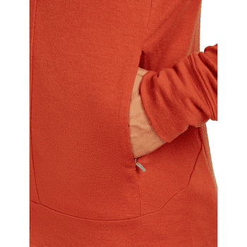 Bluza Icebreaker Merino 260 Quantum IV LS Zip Hoodie Men BITTERSWEET