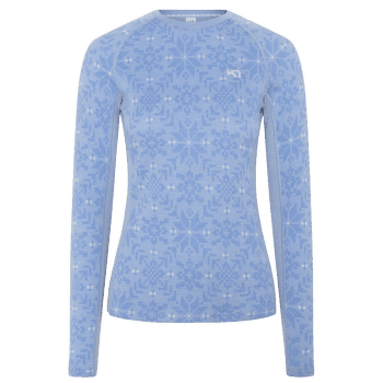 Koszulka z długim rękawem Kari Traa Edith Long Sleeve IRIS/PASTEL LIGHT BLUE