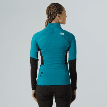Bunda The North Face POLARTEC POWERGRID STORMGAP JACKET Women 983 DEEP TEAL/TNF BLACK