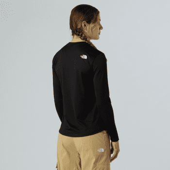 Koszulka z długim rękawem The North Face SHADOW LONG SLEEVE T-SHIRT Women TNF BLACK