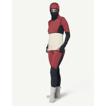 Koszulka z długim rękawem Devold Expedition Arctic Pro Hoodie Women 753A  MARSALA