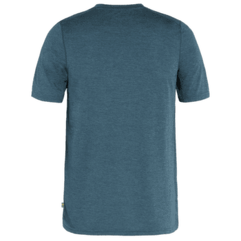 Koszulka z krótkim rękawem Fjällräven Abisko Day Hike SS Men Indigo Blue