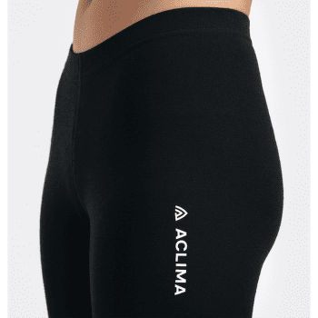 Legginsy Aclima WarmWool Longs Women Jet Black