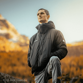 Bunda Mammut Rime Pro Belay IN Hooded Jacket Men glacier blue