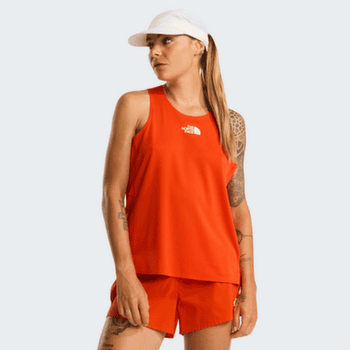Tank top The North Face Lightbright Tank - Graphic Women G6L LAVA RED