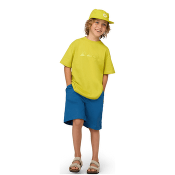 Koszulka z krótkim rękawem Mammut MAMMUT BASE T-SHIRT PLAYGROUND KIDS nebla