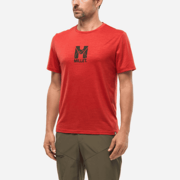 Koszulka z krótkim rękawem Millet UBIC WOOL TS SS Men CORONET BLUE