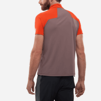 Koszulka z krótkim rękawem Millet KAMET TS ZIP SS Men CORONET BLUE/SAPHIR