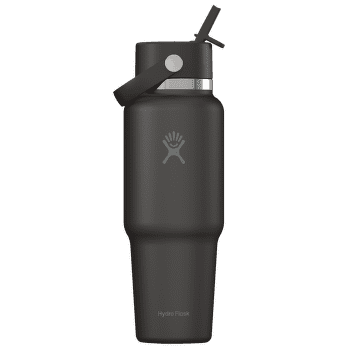 Termos Hydro Flask 32 OZ WIDE FLEX STRAW TRAVEL BOTTLE 001 Black