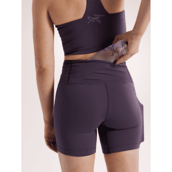 Szorty Arcteryx Essent High-Rise Utility Short 6´ Women Black