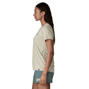 Koszulka z krótkim rękawem Patagonia Cap Cool Daily Shirt - Boardshort Logo Women Blue Sage - Light Blue Sage X-Dye