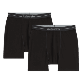 Bokserki Icebreaker Merino 150 Anatomica Boxers Men BLACK