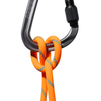 Lina Mammut 8.7 Alpine Sender Dry 2285 vibrant orange-ocean