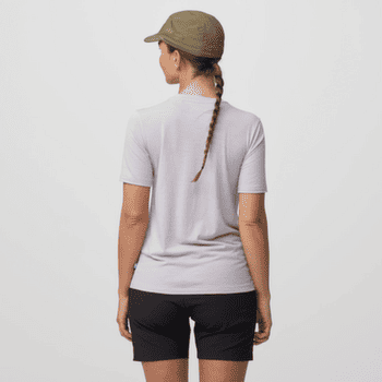 Koszulka z krótkim rękawem Fjällräven HOJA LUGNT WOOL T-SHIRT WOMEN Lavender Mist