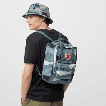 Plecak Fjällräven KANKEN GRAPHICS Nimbus Blue-Hidden Animals