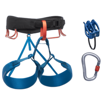 Zestaw Black Diamond MOMENTUM HARNESS PACKAGE Kingfisher