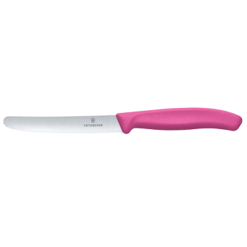 Nóż Victorinox Tomato knife Swiss Classic, wavy, pink, 11 cm Pink