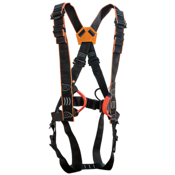 Siodło Rock Empire Skill Lite Adventure černo-oranžová