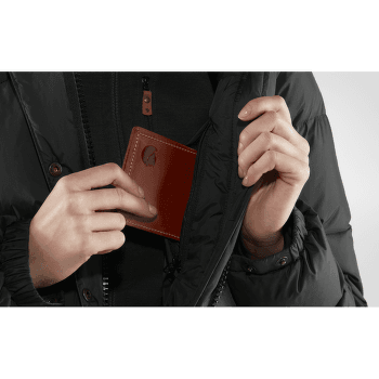 Bunda Fjällräven Expedition Down Lite Jacket Women Flame Orange-UN Blue