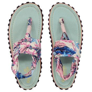 Klapki Gumbies Gumbies Slingback Sandals - Mint/Pink Mint/Pink
