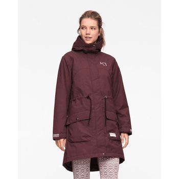 Płaszcz Kari Traa Tesdal Parka Women BURGUNDY RED