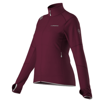 Bluza La Sportiva Bockmattli 2.0 Ls Tech Shirt Women Red Plum