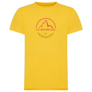 Koszulka z krótkim rękawem La Sportiva Logo Tee Men Yellow