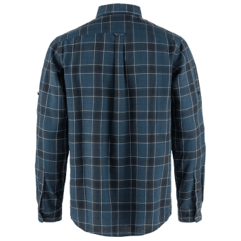Koszula z długim rękawem Fjällräven Övik Travel Shirt LS Men Indigo Blue-Dark Navy