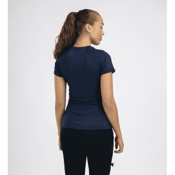 Koszulka z krótkim rękawem Aclima LightWool 140 Trail Tee Women Navy Blazer