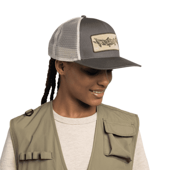 Czapka Buff Explore Trucker Cap LAKE RIVER KHAKI