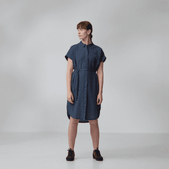 Sukienka Fjällräven Övik Hemp Dress Women Dark Grey 030